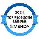 2024 Top Producing Lender MSHDA award