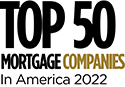 Top 50 mortgage copanies in amerca 2022 logo